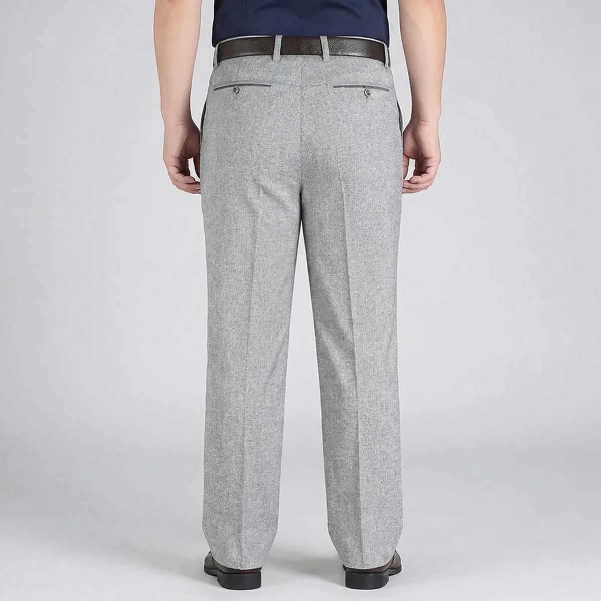 Broek met rekbare tailleband in plusmaten