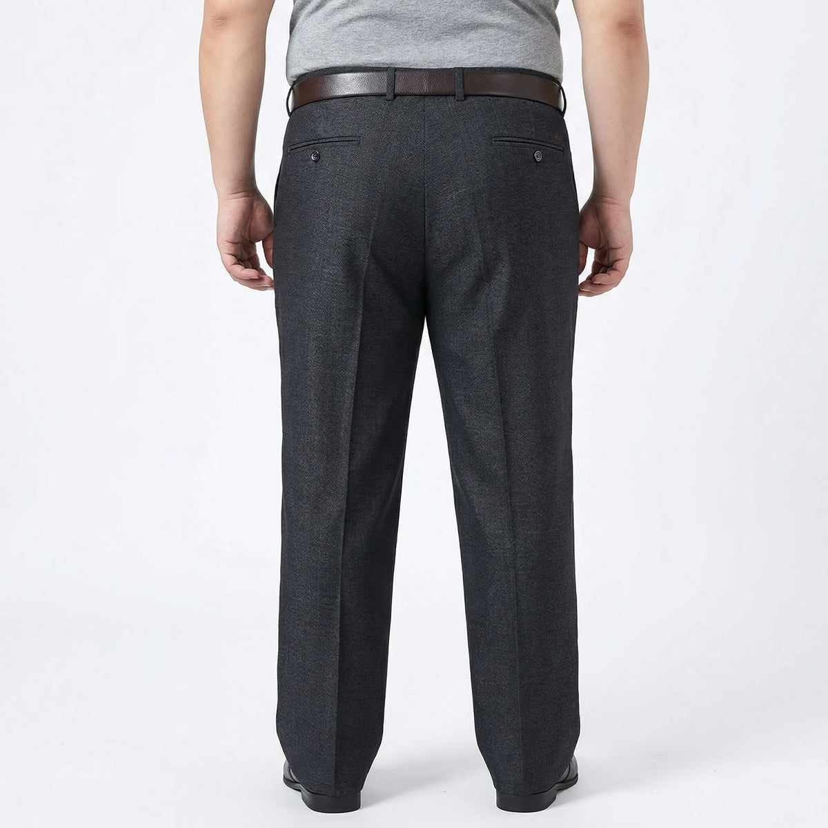 Broek met rekbare tailleband in plusmaten — afbeelding 24