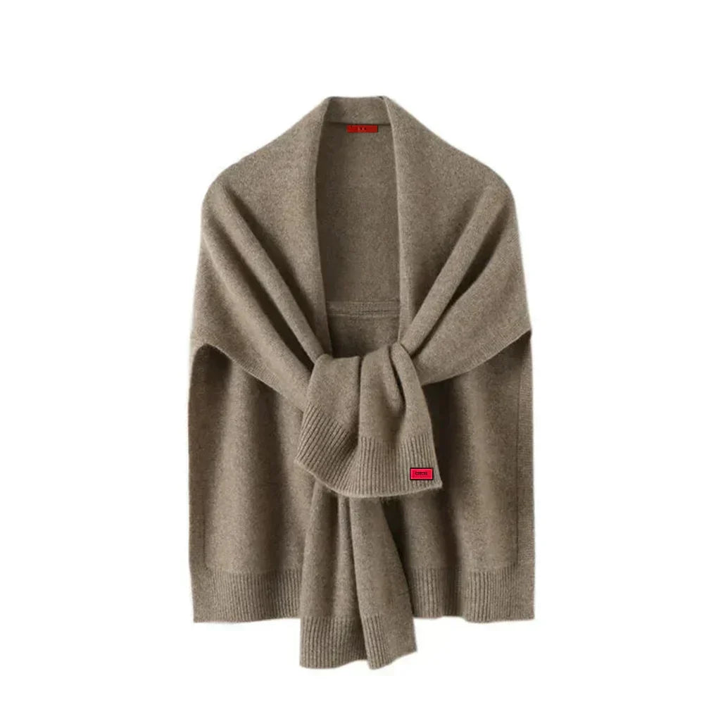 Breiponcho voor dames