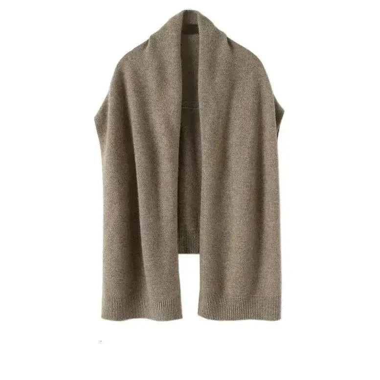 Breiponcho voor dames