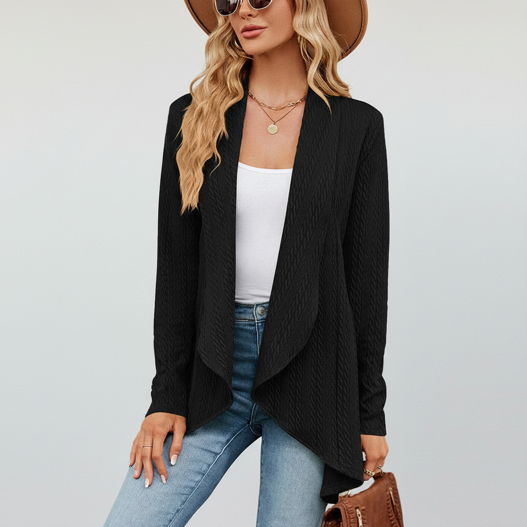 Vest met open voorkant