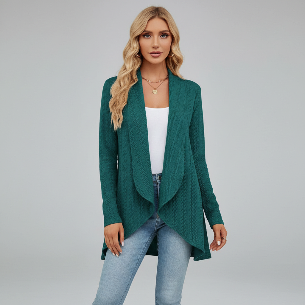 Vest met open voorkant