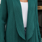 Vest met open voorkant