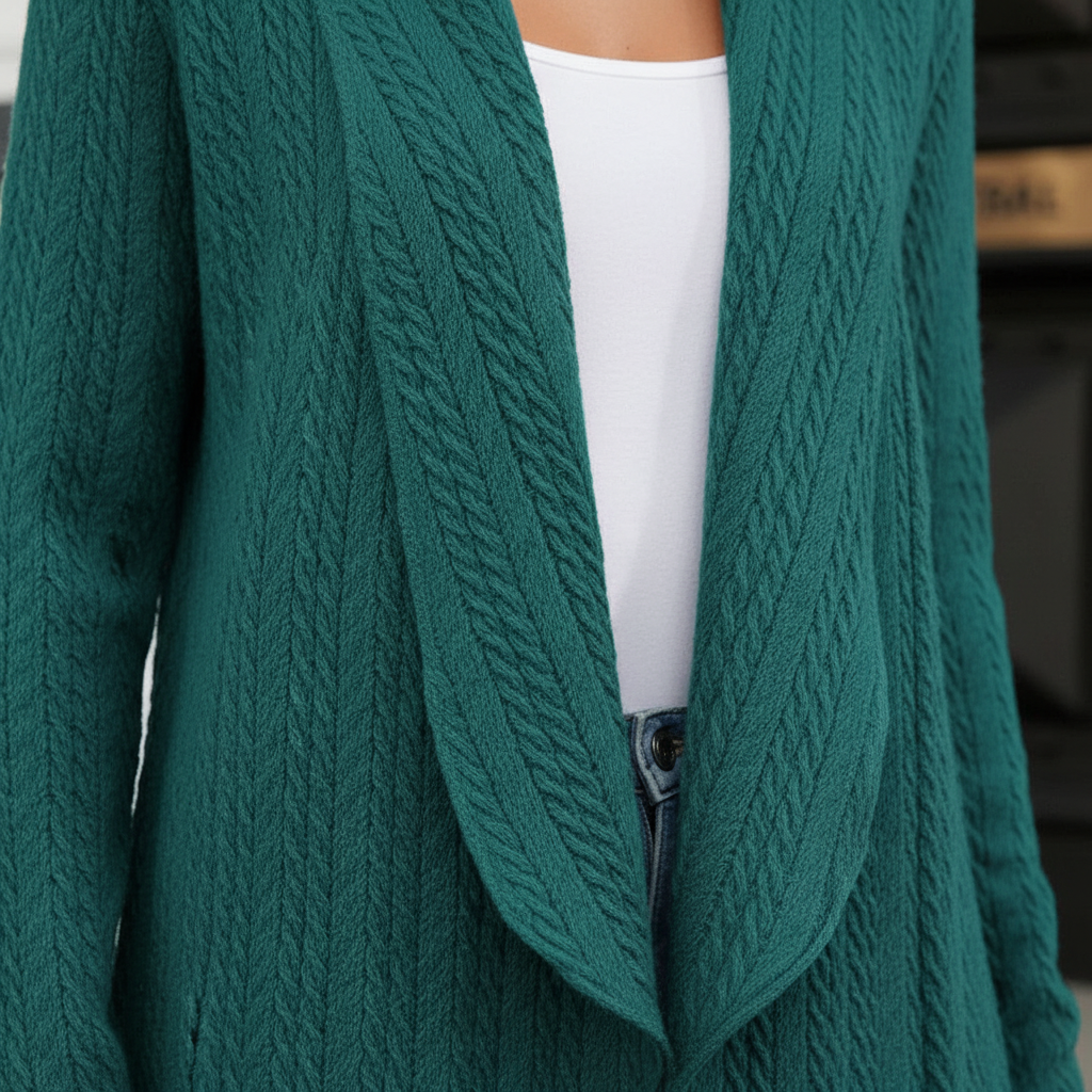 Vest met open voorkant