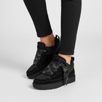 Wildleder bovenmateriaal met bontvoering