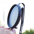 Zonnebril met verstelbare lensdemping en uv-filter - optishade pro ND9