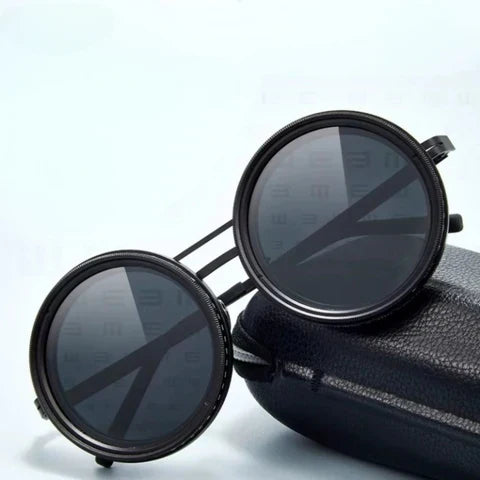 Zonnebril met verstelbare lensdemping en uv-filter - optishade pro ND9