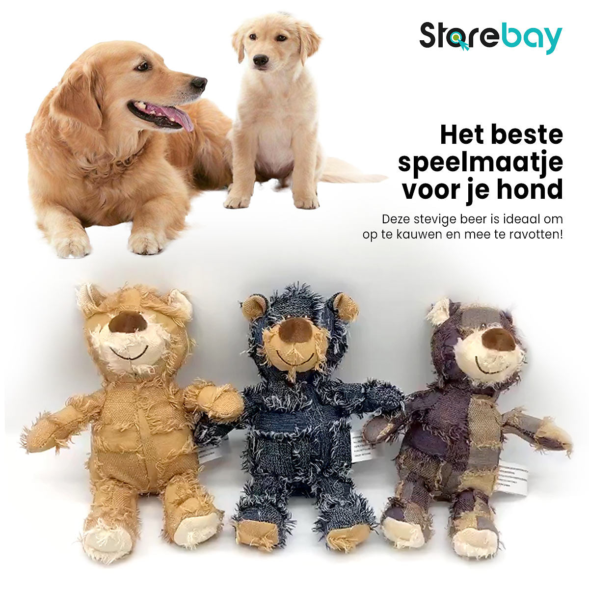 Onverwoestbaar honden kauwspeeltje