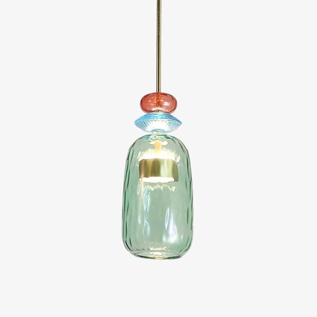 Gekleurde plafondlamp