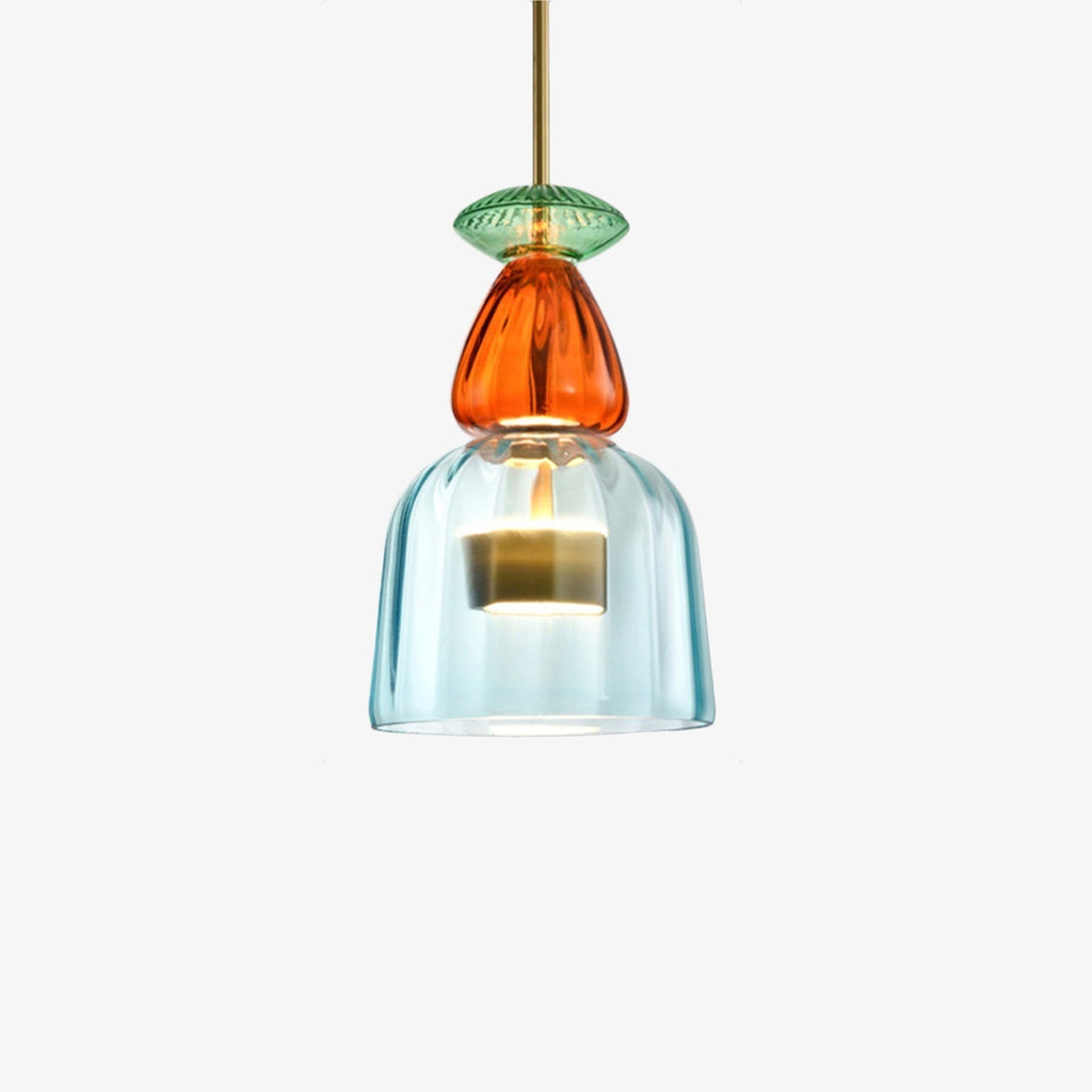 Gekleurde plafondlamp