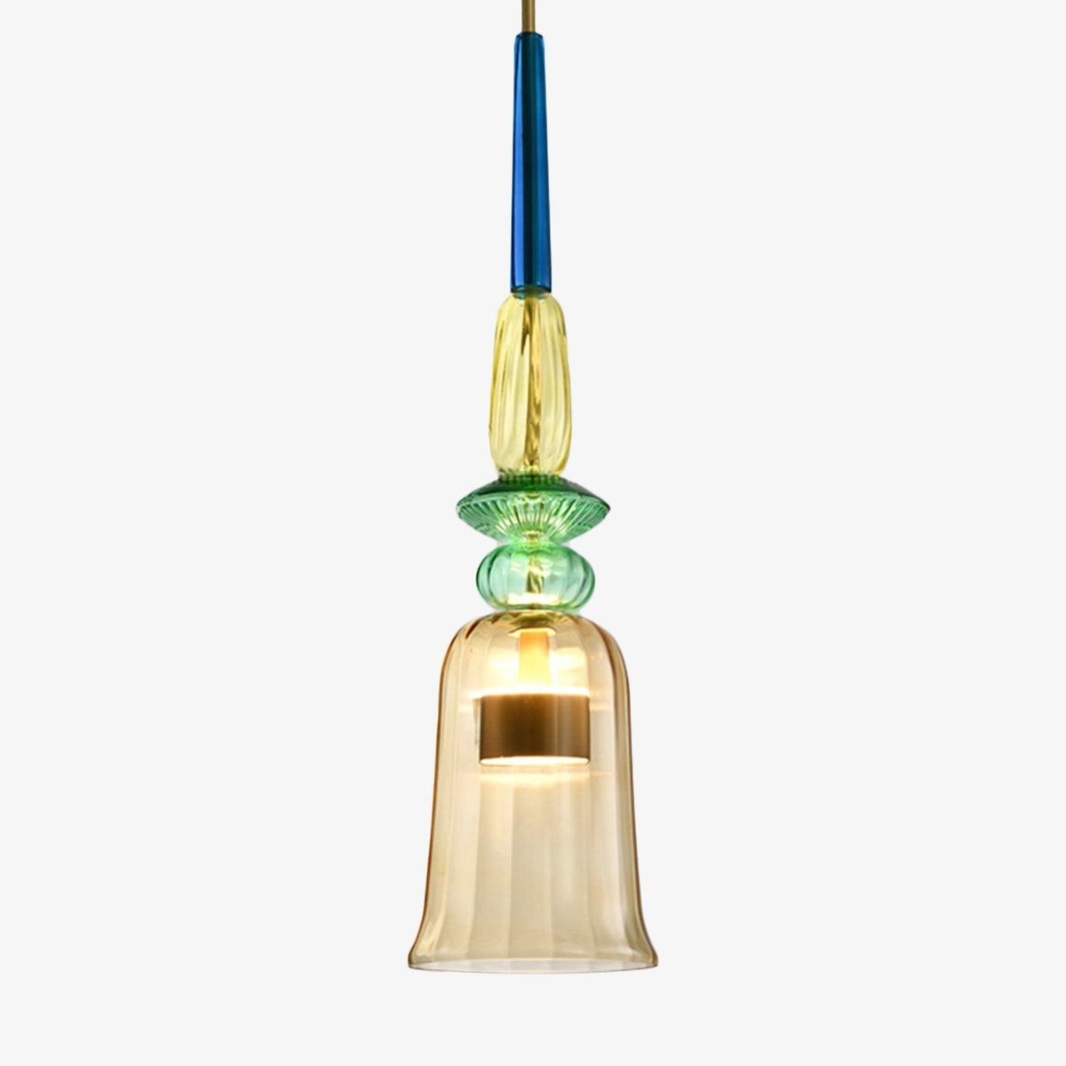 Gekleurde plafondlamp