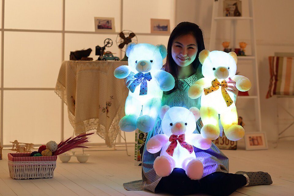 Pluchen beer Glowing Cutie