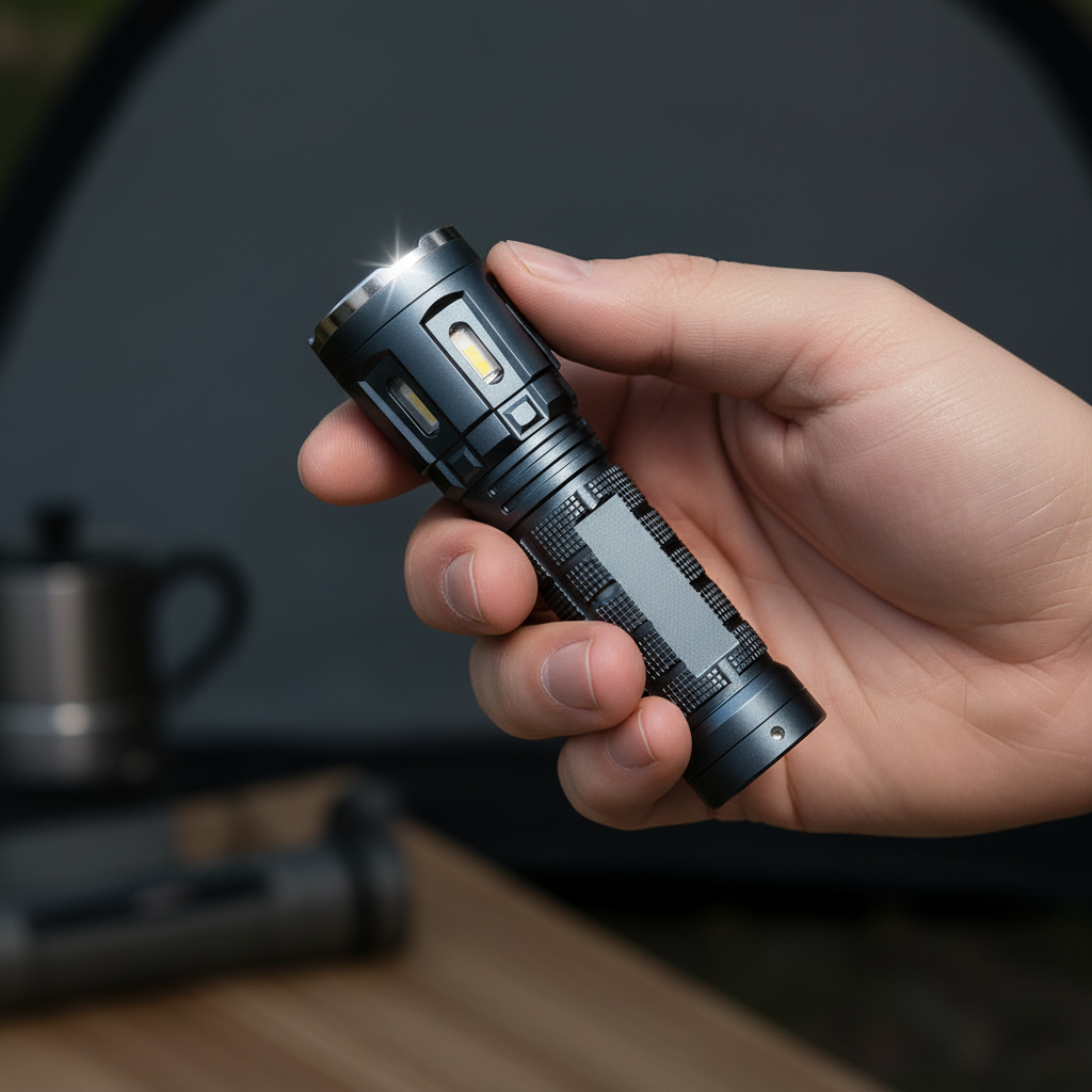 Tactische zaklamp aluminium