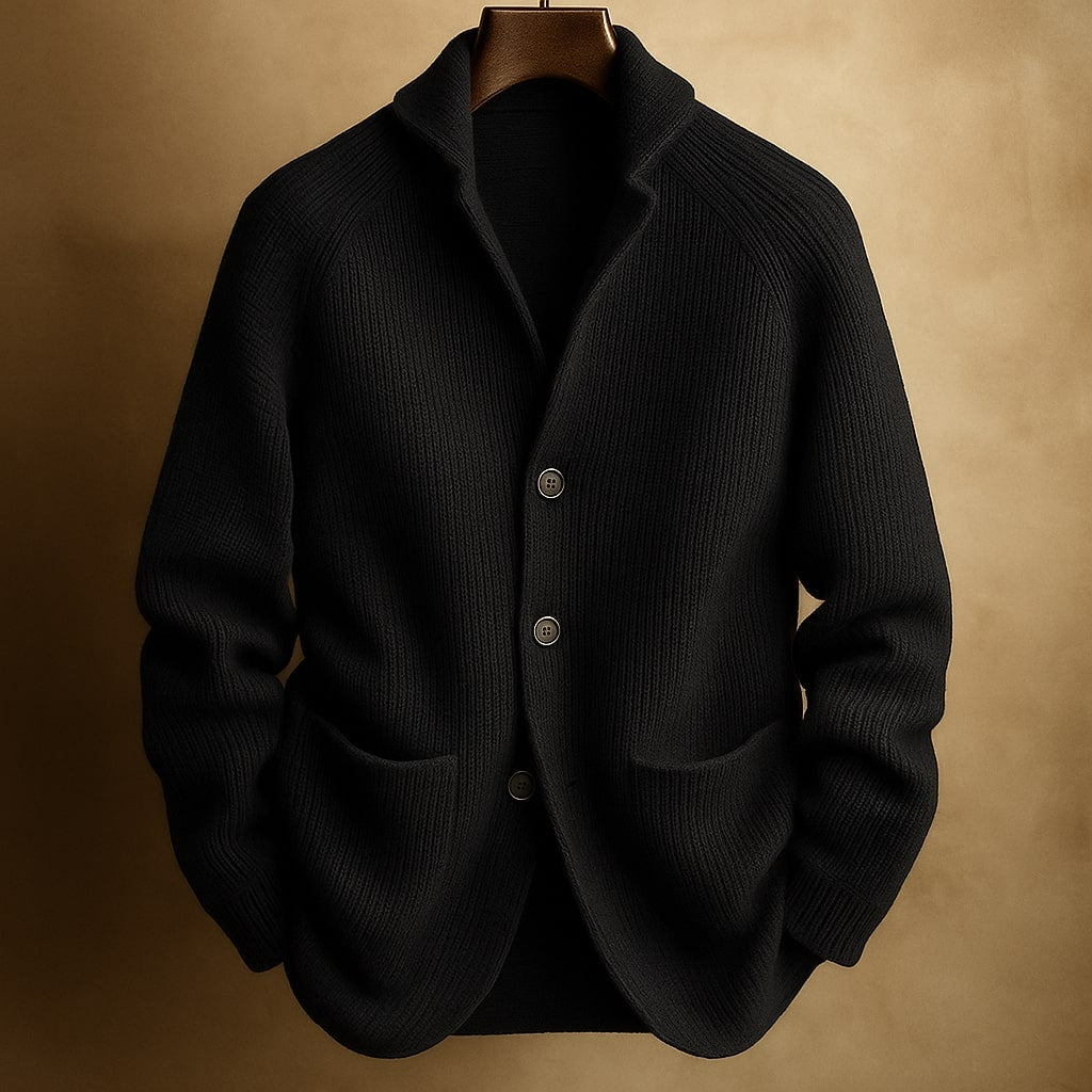Getailleerd vest met sjaalkraag