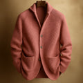 Getailleerd vest met sjaalkraag
