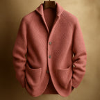 Getailleerd vest met sjaalkraag