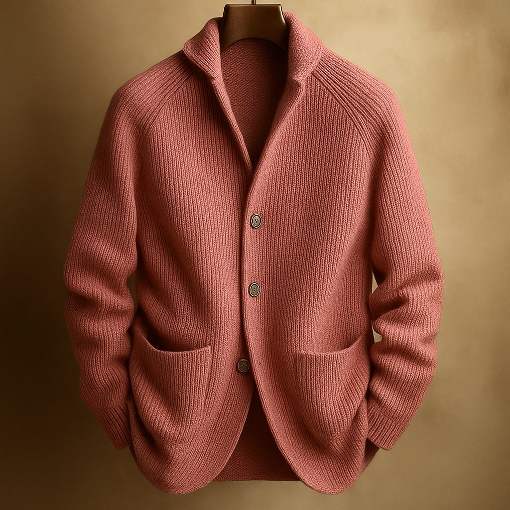 Getailleerd vest met sjaalkraag