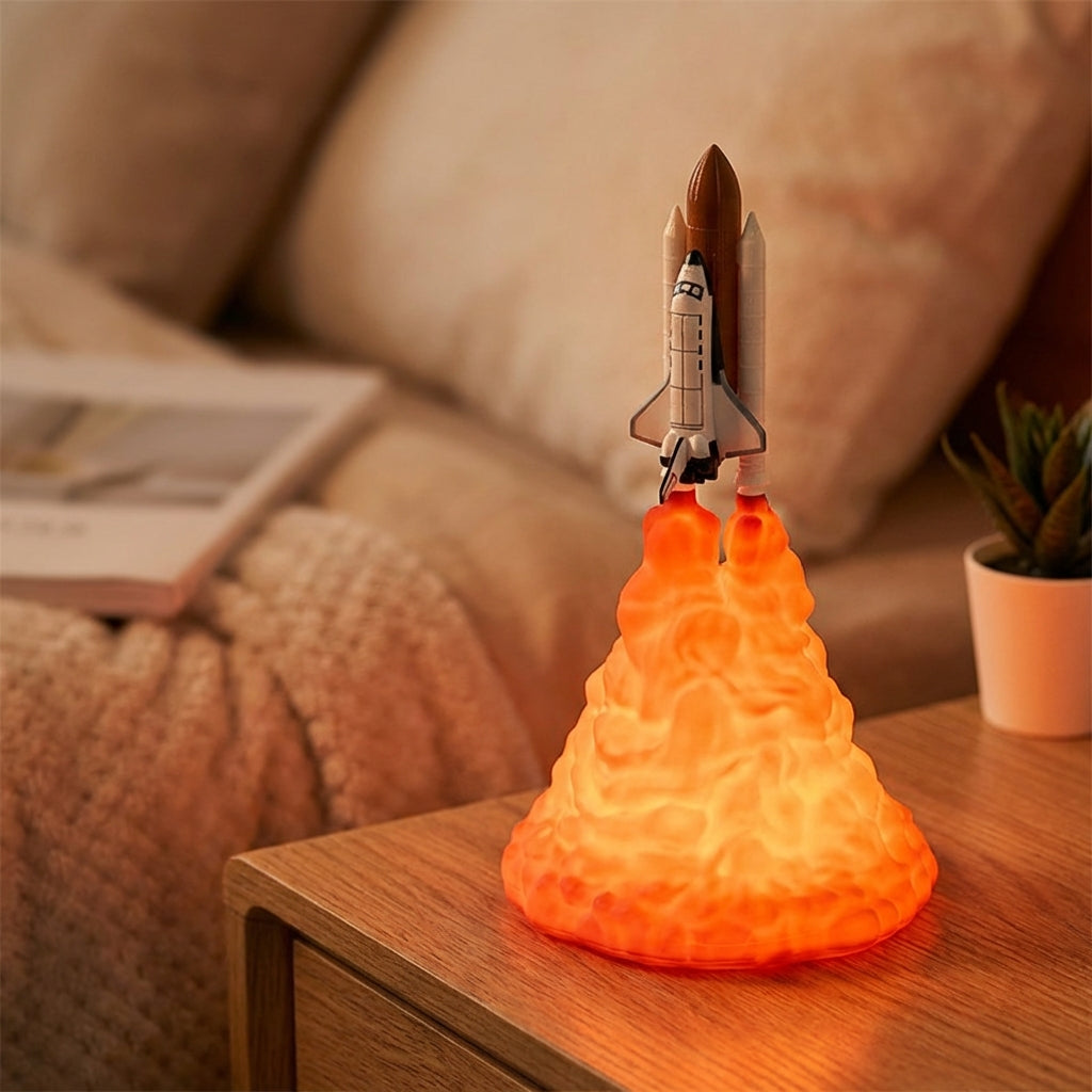 Thema-raket-nachtlamp