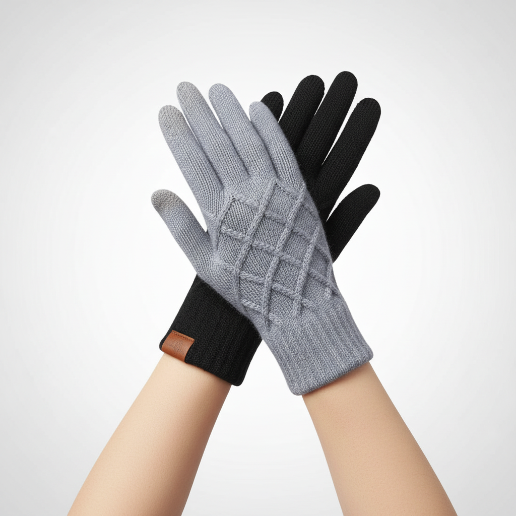 Thermisch gebreide binnenvoering handschoenen — afbeelding 5
