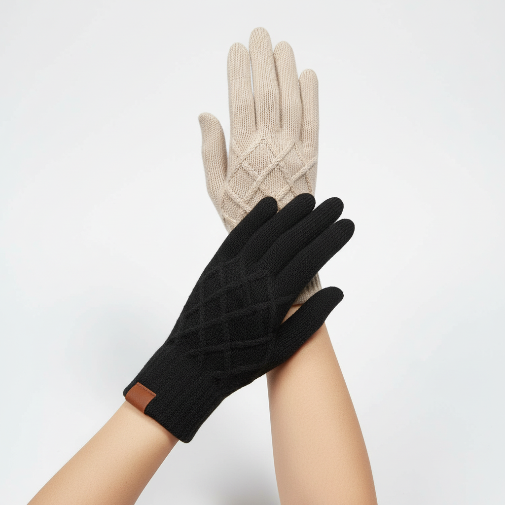 Thermisch gebreide binnenvoering handschoenen — afbeelding 6
