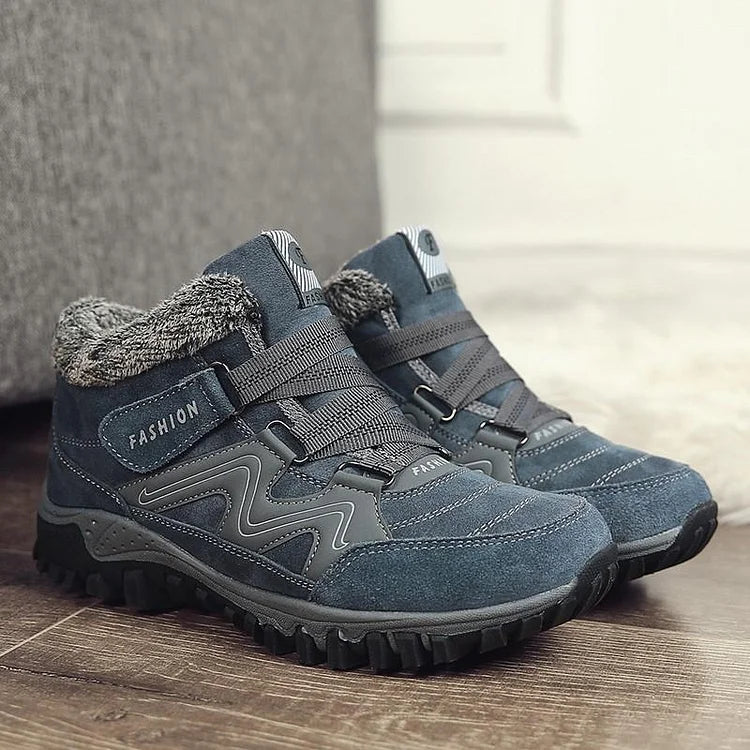Gevoerde thermische uniseks wandelschoenen