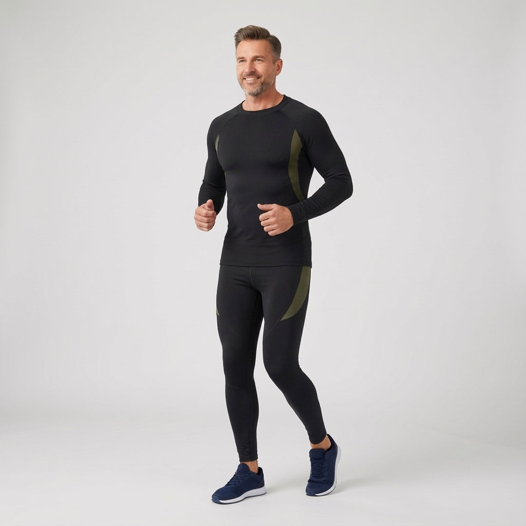 Thermisch sportset met fleece