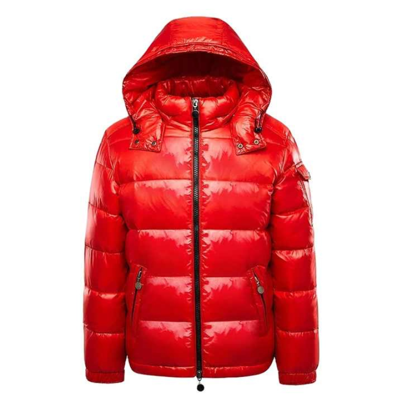 Warme heren puffer winterjas