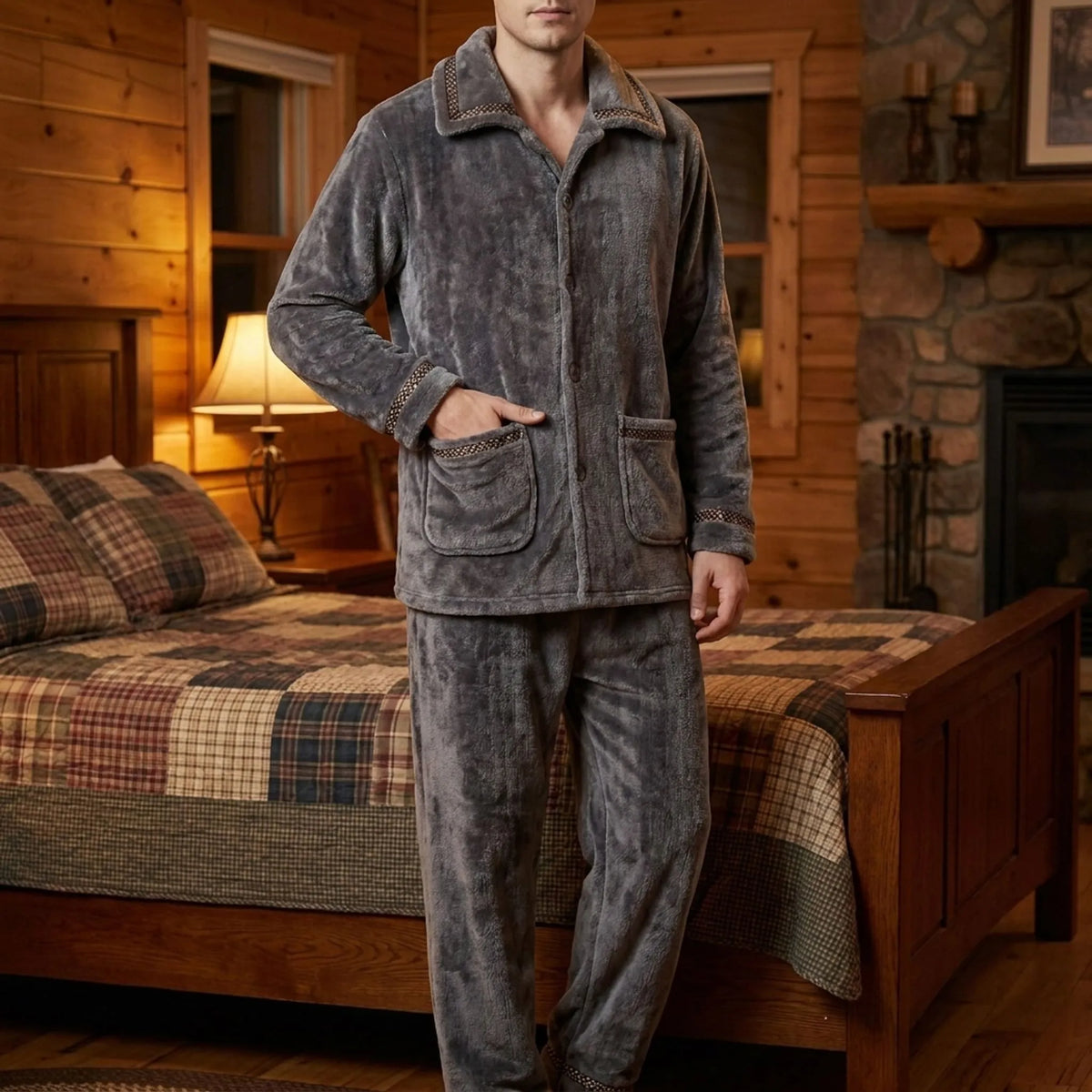 Dikke winter lounge-set