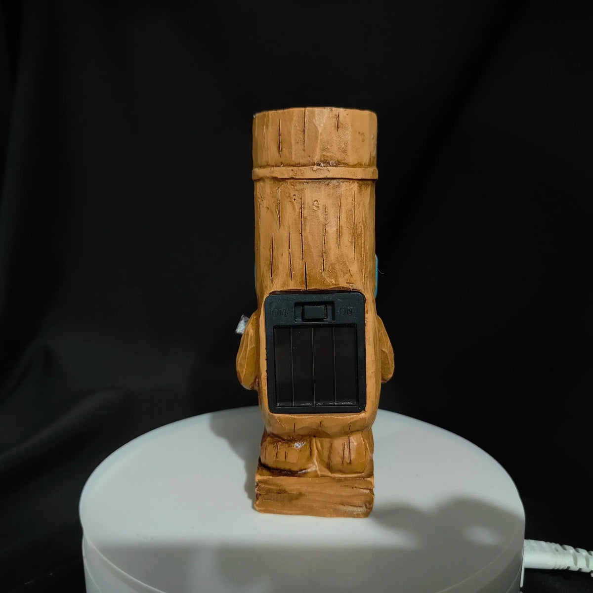 Tiki-geïnspireerde buitenspiegel