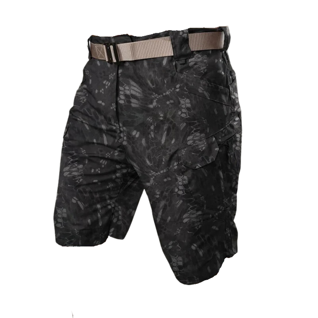 Heren outdoor shorts met 6 ritszakken