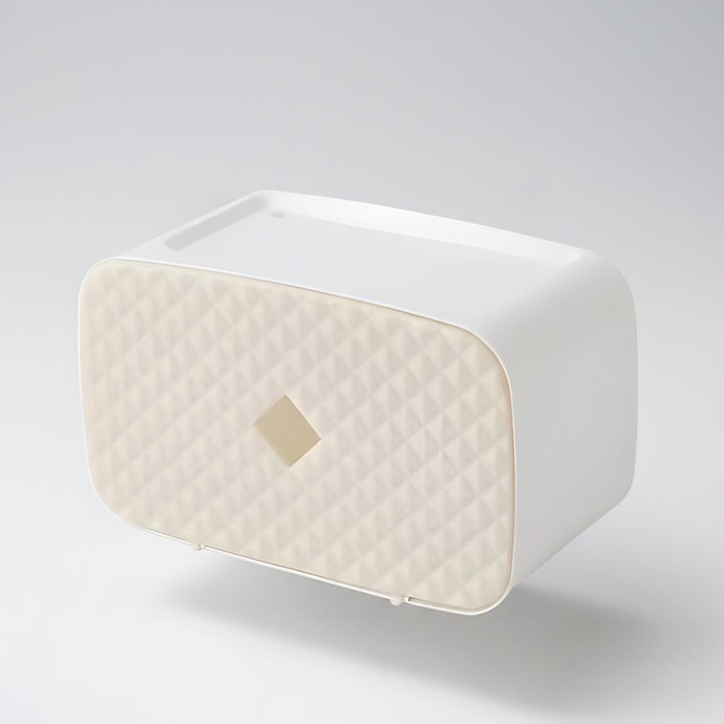 Toilettenpapierdispenser met legplank