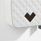 Toilettenpapierdispenser met legplank