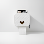 Toilettenpapierdispenser met legplank