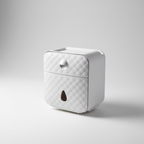 Toilettenpapierdispenser met legplank