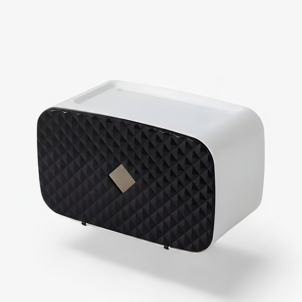Toilettenpapierdispenser met legplank