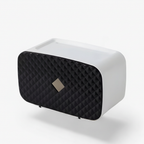 Toilettenpapierdispenser met legplank