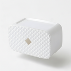 Toilettenpapierdispenser met legplank