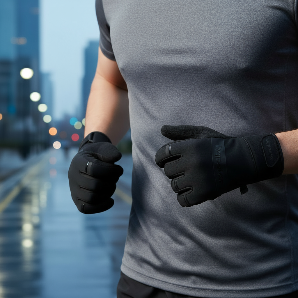 Touchscreen compatibele hardloophandschoenen