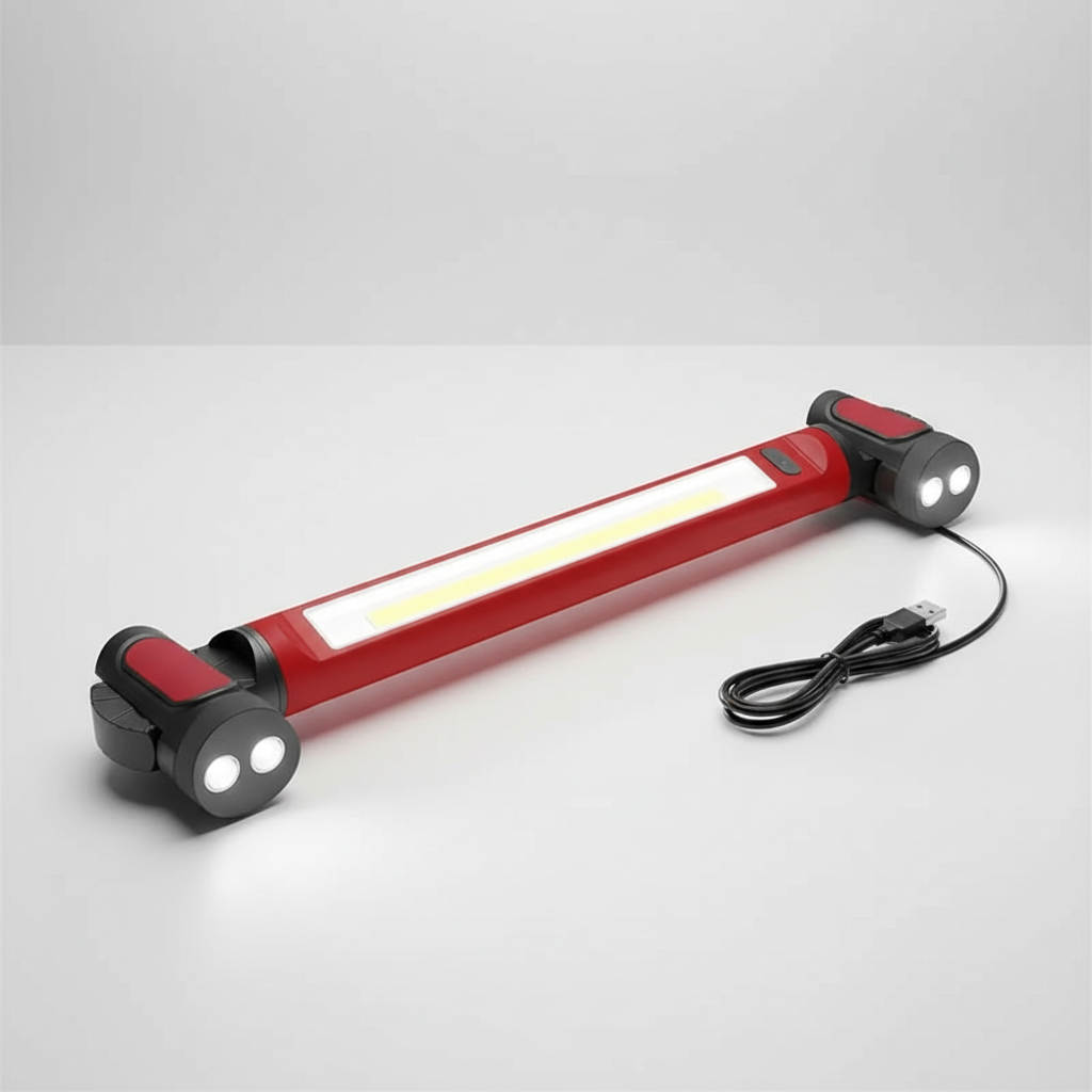 Draagbare lamp met haak