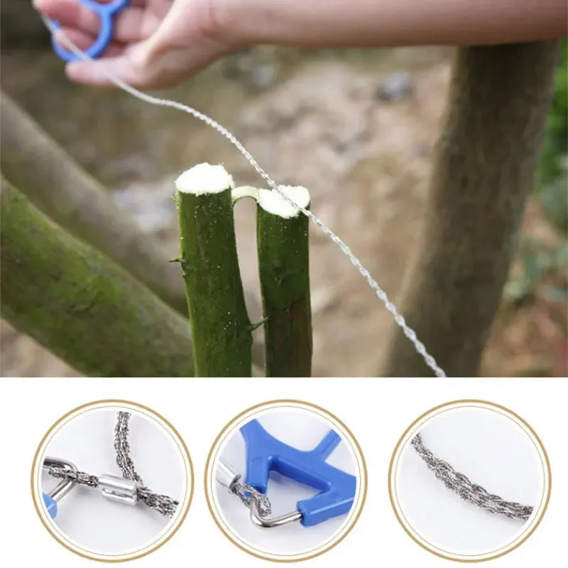 Draagbare outdoor handzaag