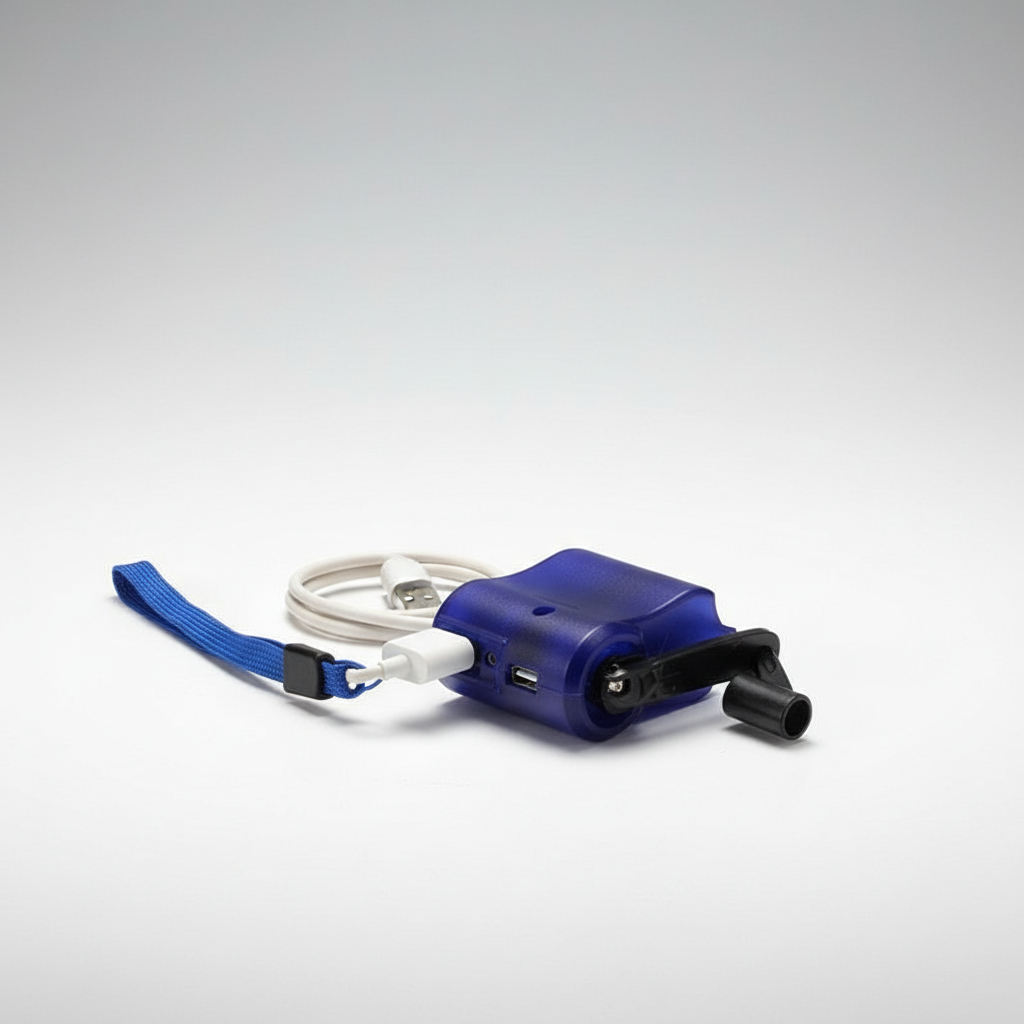 Draagbare USB handgenerator