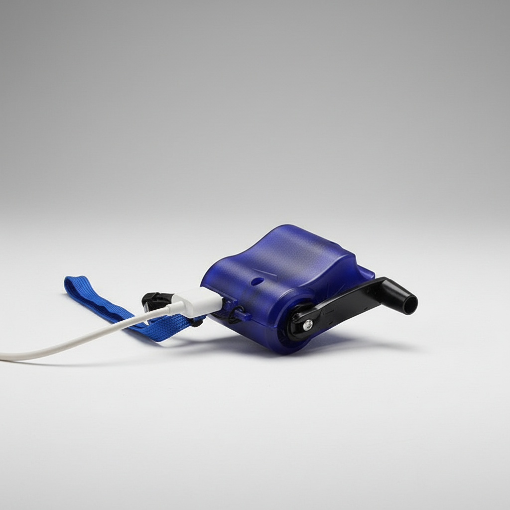 Draagbare USB handgenerator