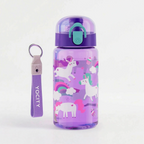 Transparante kinderdrinkfles met print