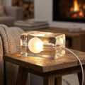 Transparante geometrische accentlamp
