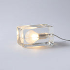 Transparante geometrische accentlamp