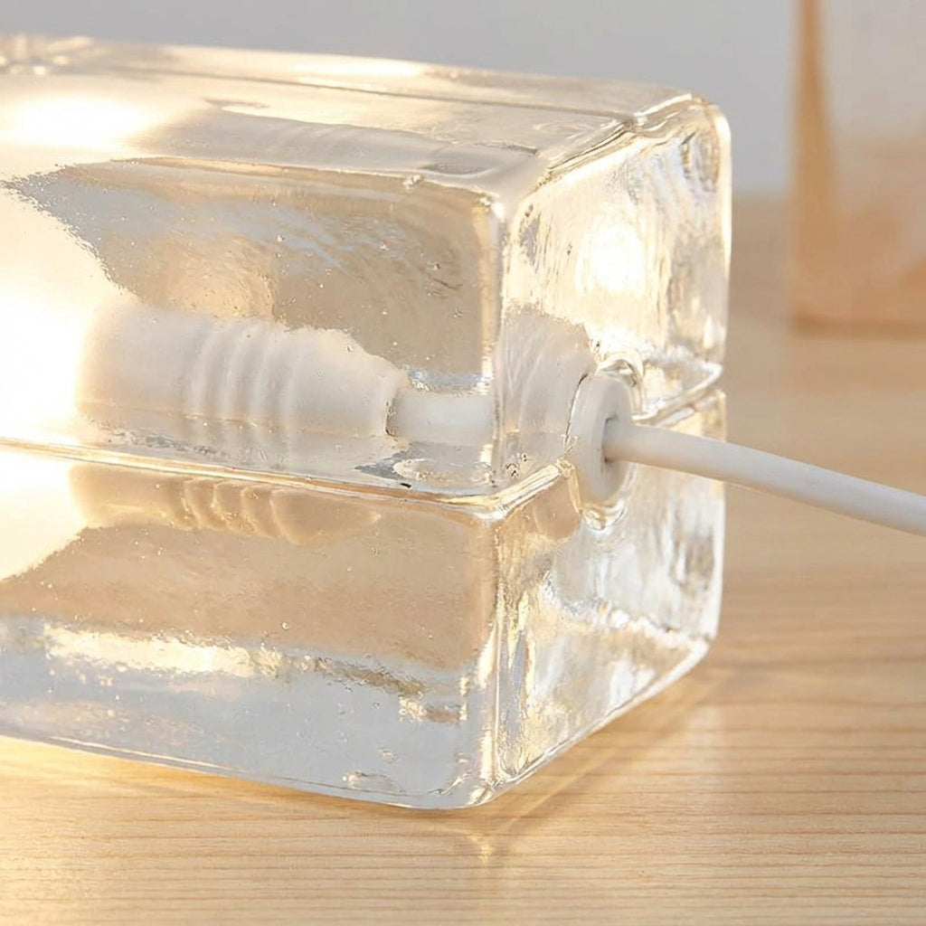 Transparante geometrische accentlamp