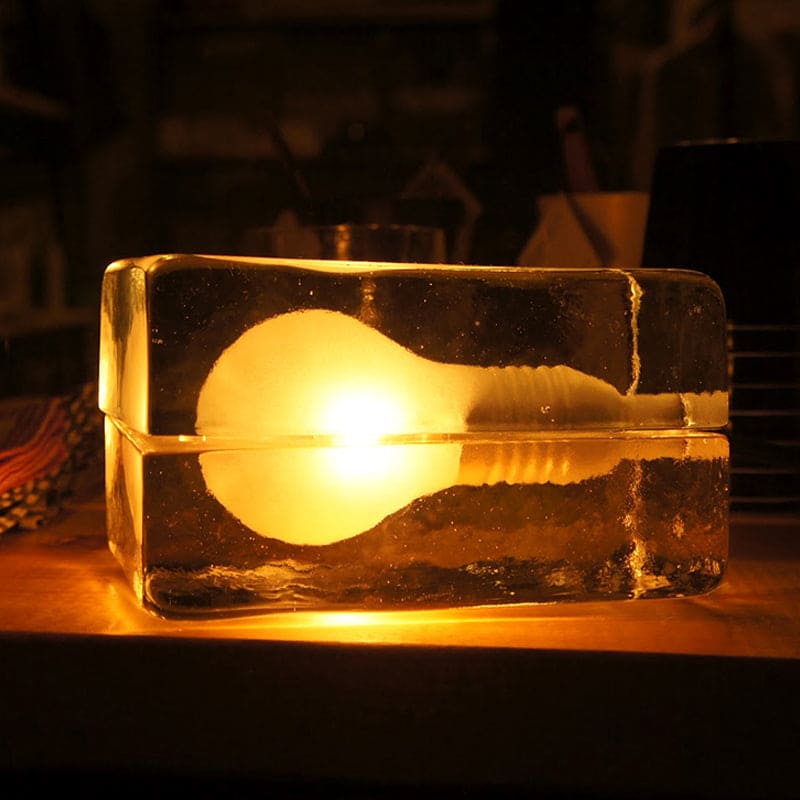 Transparante geometrische accentlamp