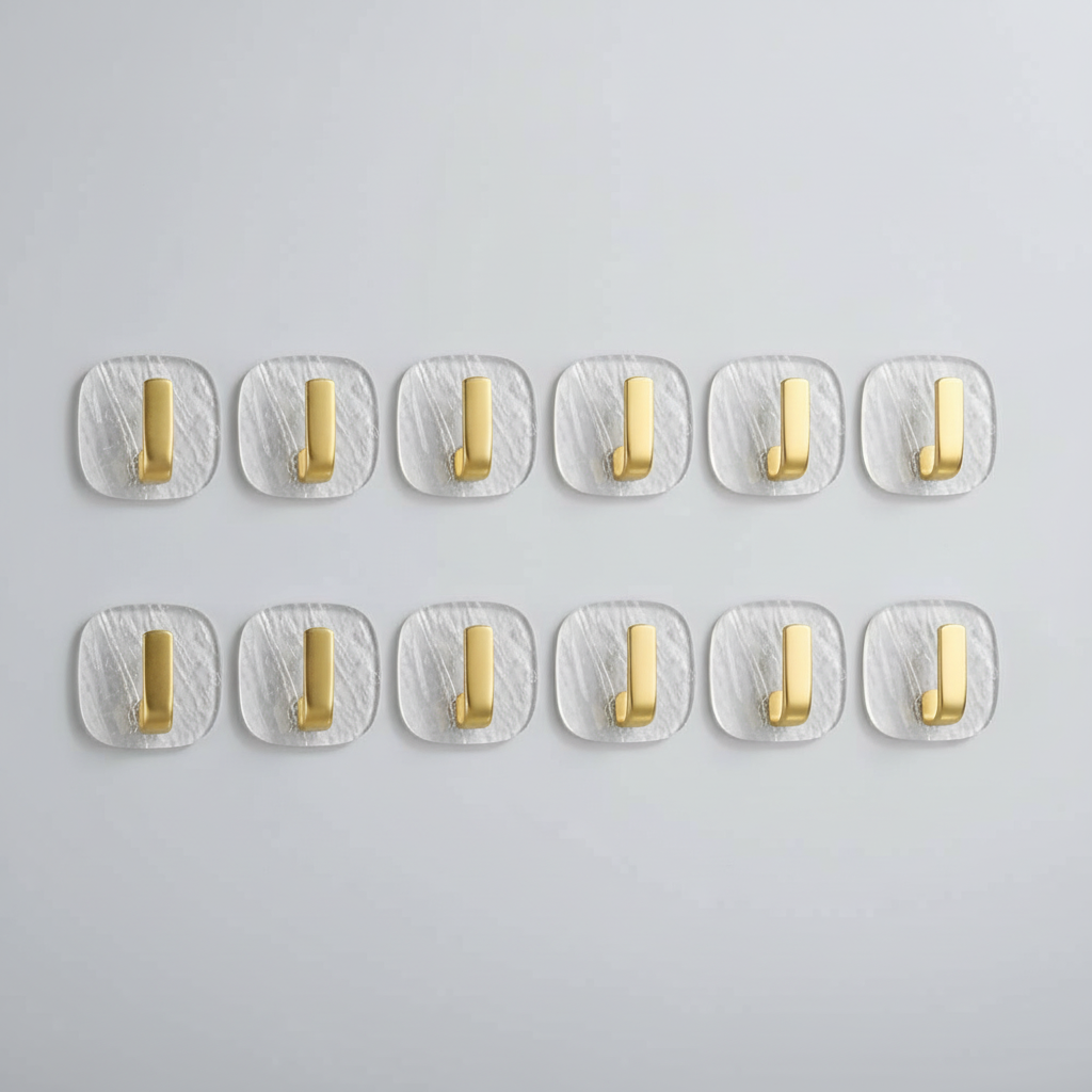 Transparante acryl wandhaken