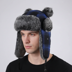 Trapperstijl met oorkleppen