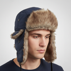Trapperstijl met oorkleppen